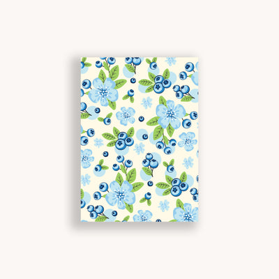 This Garden Blueberries notebook is perfect for those who love gardening; it gives a home garden vibe. A good size to fit a purse, write lessons, plan event programs, write daily notes and so much more!