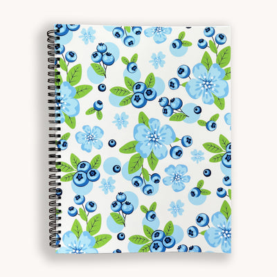 This Garden Blueberries notebook is perfect for those who love gardening; it gives a home garden vibe. A good size to collect recipes, write lessons, daily notes and so much more!