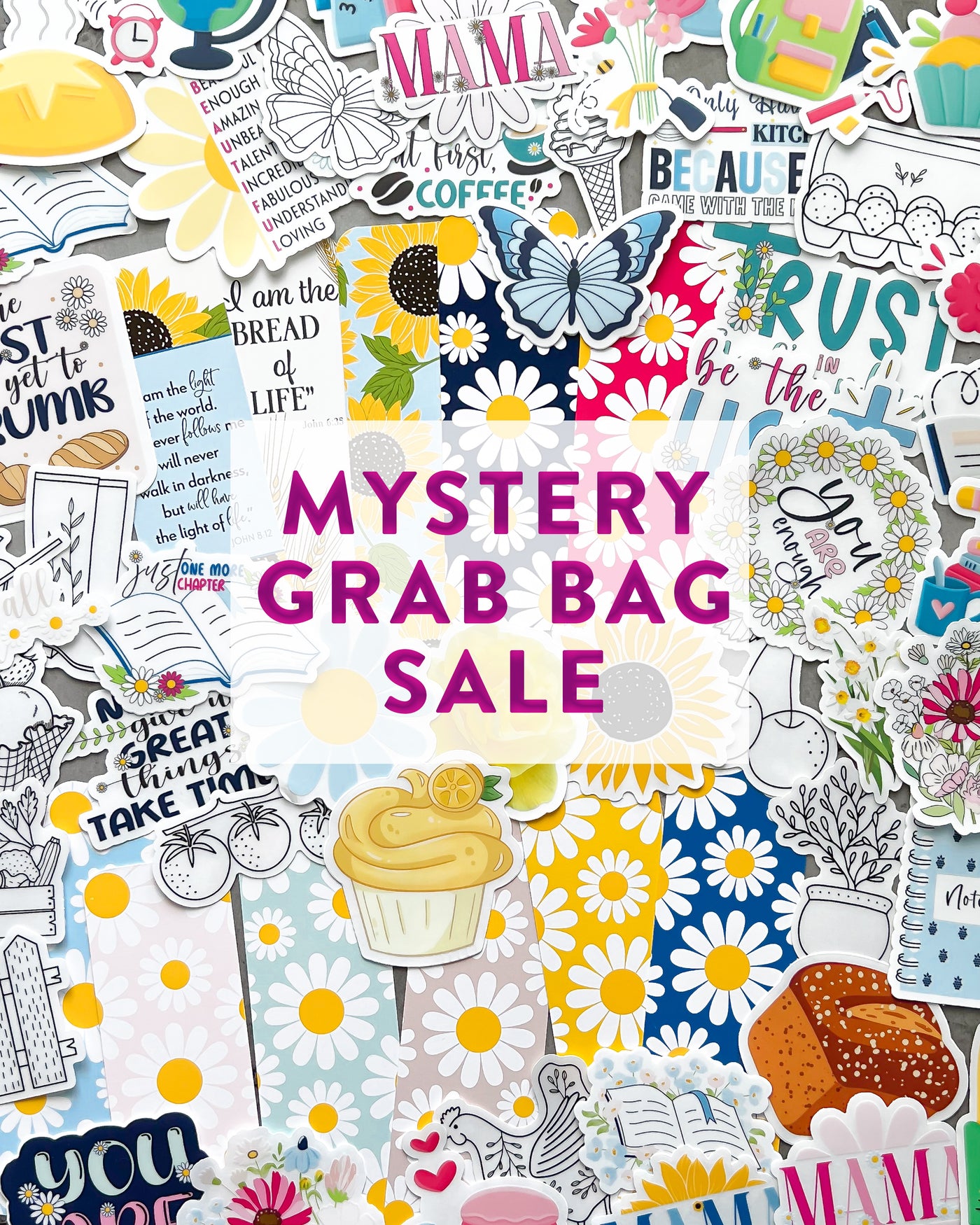 Mystery grab bag sale by Simpliday Paper Olga Nagorna.